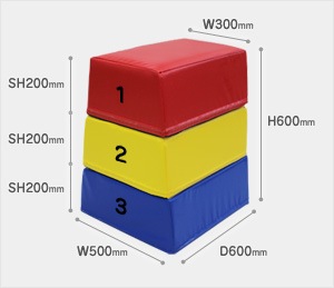 子ども体操用品-ウレタン跳び箱は【体操用品専門店】ポップンランド