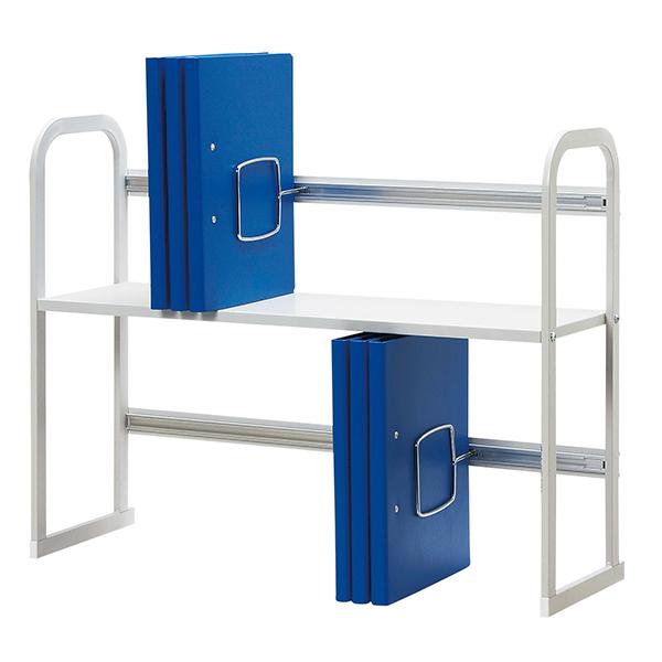 ファイルスタンド W500 デスクトップ 机上整理 スチール製 ブック