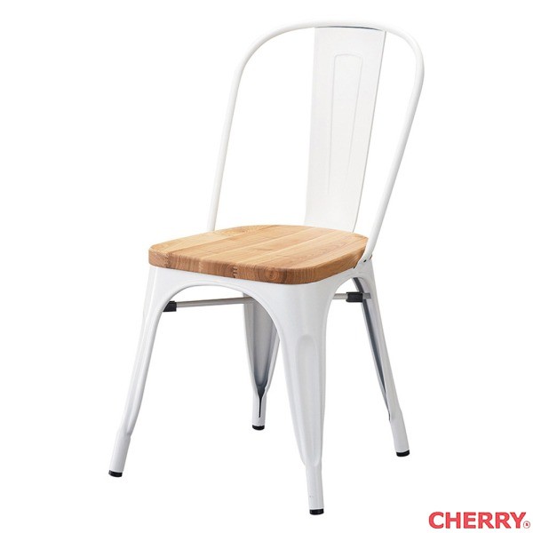 桜屋工業　チェア　③ 法人様限定】スタッキングチェア スチール パンガス3型 cherry 桜屋