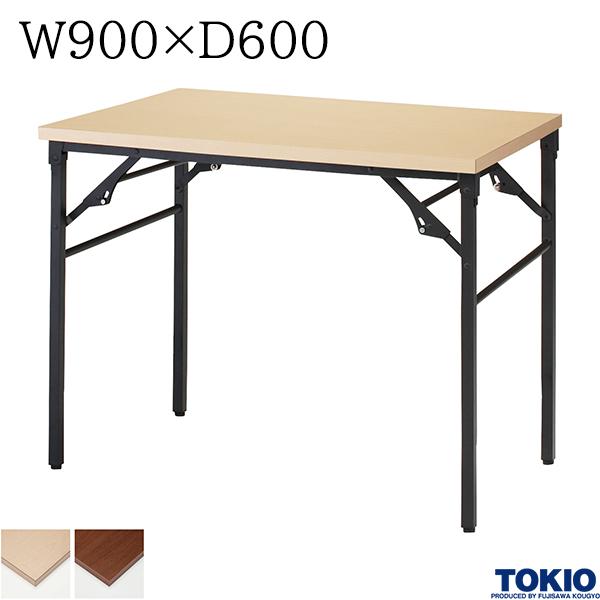 円形 ミーティングテーブル 折りたたみ会議机 サイズ約900×900×700mm ミーティングテーブル 幅900×奥行600×高さ700mm クランク式 折りたたみ