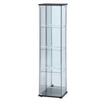 ���饹���쥯����󥱡��� 4��(���̥ߥ顼) LED �֥�å� W425��D365��H1620 ��° ���饹 ���쥯����󥱡��� ������� ���ä����� ��Ǽ�ȶ� ��ӥ� ���� �٥åɥ롼�� �����ǰ� ����ƥꥢ�ȶ� ��ˡ���͸����