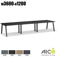 �ե꡼���ɥ쥹�ơ��֥� W3600��D1200��H720 �ե꡼���ɥ쥹 ����ѥơ��֥� �եꥢ�� �ߡ��ƥ��󥰥ơ��֥� ��ĥơ��֥� ���ե����ơ��֥� ���ե����ǥ��� ��̳�� ���ե����ȶ� ������� �ơ��֥� ��� ������� Aico ������ SLTB-3612 ��ˡ���͸����