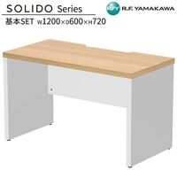 �ե꡼���ɥ쥹�ѥϡ��եǥ��� W1200��D600  �������ߥۥ磻�ȵ� RFTFH-1260OA-WL ���ե����ǥ��� ʿ�ǥ��� ��̳�� �ѥ�����ǥ��� ����ǥ��� ����ץ�ǥ��� PC�ǥ��� ���ե��� ��ȴ� ��̳�� SOHO ���ե����ȶ� ���꡼�� �����륨�ե�ޥ��� RFyamakawa SOLIDO���꡼��