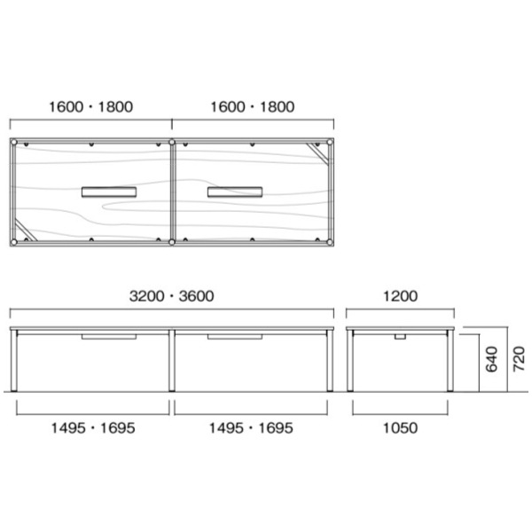 ��ˡ�͸���ۥ��������ƥ��֥ơ��֥� ��3600�߱���1200�߹⤵720mm NWP-3612 ����ĥơ��֥� ����������ɥ����� ���������å� �ޥۥ��ˡ� �ڡ��륦�å� ���եۥ磻�� ��ĥơ��֥� ����ѥơ��֥� �ߡ��ƥ��󥰥ơ��֥� NISHIKI �˥�������