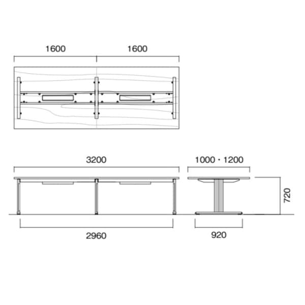 ��ˡ�͸���ۥ��������ƥ��֥ơ��֥� ��3200�߱���1200�߹⤵720mm PRL-3212 ����ĥơ��֥� ����������ɥ����� ���������å� ��������ʥå� �ڡ��륦�å� ���եۥ磻�� ��ĥơ��֥� ����ѥơ��֥� �ߡ��ƥ��󥰥ơ��֥� NISHIKI �˥�������