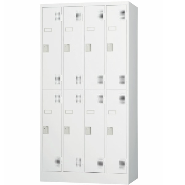 送料無料】 スタンダードロッカー 8人用タイプ ダイヤル錠 TLK-D8N