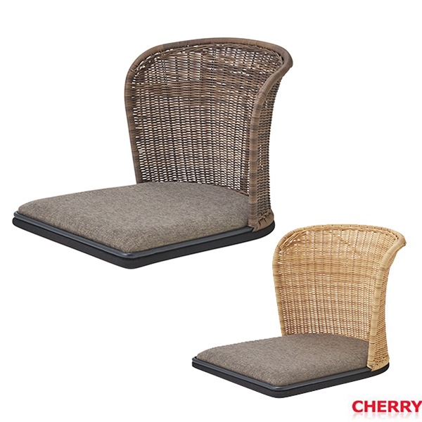 【希少】桜屋工業 ポサーダ ラタンチェア 編み込み マルセイユ｜桜屋工業（チェリー）の人工ラタンチェア
