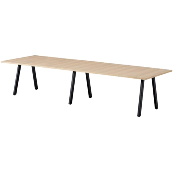 法人限定】 会議テーブル 角型 幅3200×奥行1200×高さ720mm