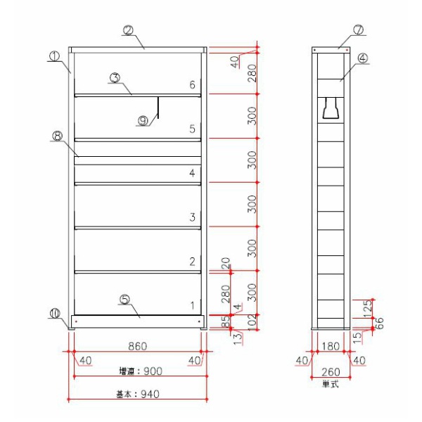 ����Ź����ۡڼ��������ʡۡ��������� ������ӥ� �� F-2S-16K W940��D260��H1922(mm) 6�� ��å� ��� ñ�� �ع� ���� ��� ��̳ �� ���� �Ҹ� �Ҹ����� �߸����� �������� �־��Ϥ� ��������Ω�ƾ���
