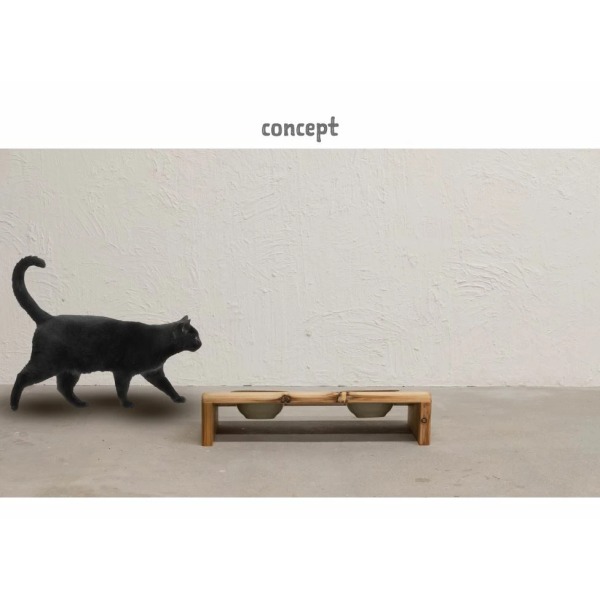 ローテーブル 猫用 キャットハウス付き センターテーブル 猫用ロー