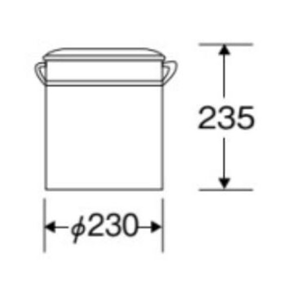 ダストポッド 山崎産業 DP-15C-SA ゴミ箱 ロビー 雨 玄関 待合室 休憩所 会社 ショッピングモール 事務所 施設 学校 病院 列 ...