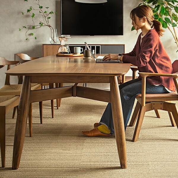 GUILD ギルド 240 ダイニングテーブル 幅240 奥行100 高さ72 センターテーブル ハイテーブル オフィス カフェ 施設 会議室 ...