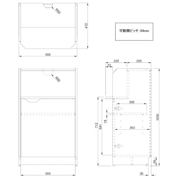 ̵�ͼ��ե����󥿡� ������ RFRCB-6047OA ���ե�����Ǽ W600xD472xH1005 ������ ����ê ���ե����󥿡� ���ʪ�֤� ����ȥ�� ���� ������ ��Ǽ ���Ż��� ȯ������ ���ե����ȶ� �����륨�ե�ޥ��� RFyamakawa