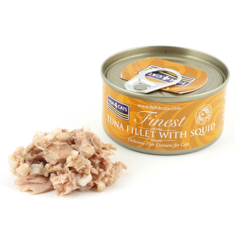FISH4CATS ǭ�� ����åȥա��� �ե��å���4����å� �ĥʡ����� [70g] �����륹�ơ��� ǭ�� �� ̵ź�� ̵�忧 cat visions