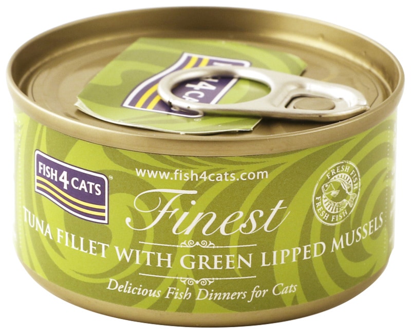 FISH4CATS 猫用 キャットフード フィッシュ4キャット ツナ＆緑イ貝