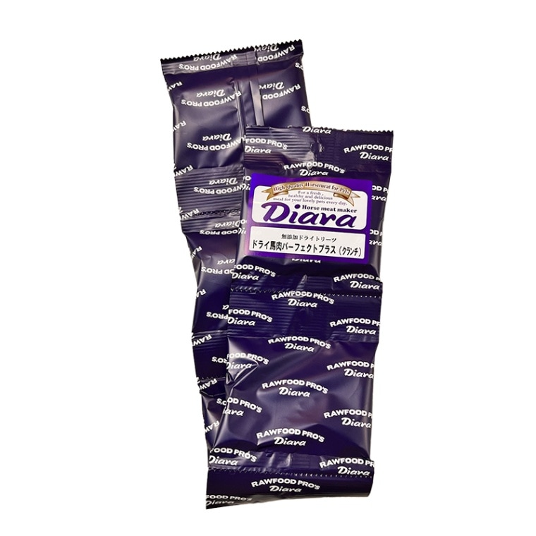 Diara 犬用 おやつ ディアラ ドライ馬肉パーフェクトプラス [10g×5