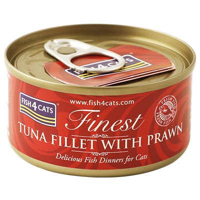 FISH4CATS ǭ�� ����åȥա��� �ե��å���4����å� �ĥʡ����� [70g] �����륹�ơ��� ǭ�� �� ̵ź�� ̵�忧 cat visions