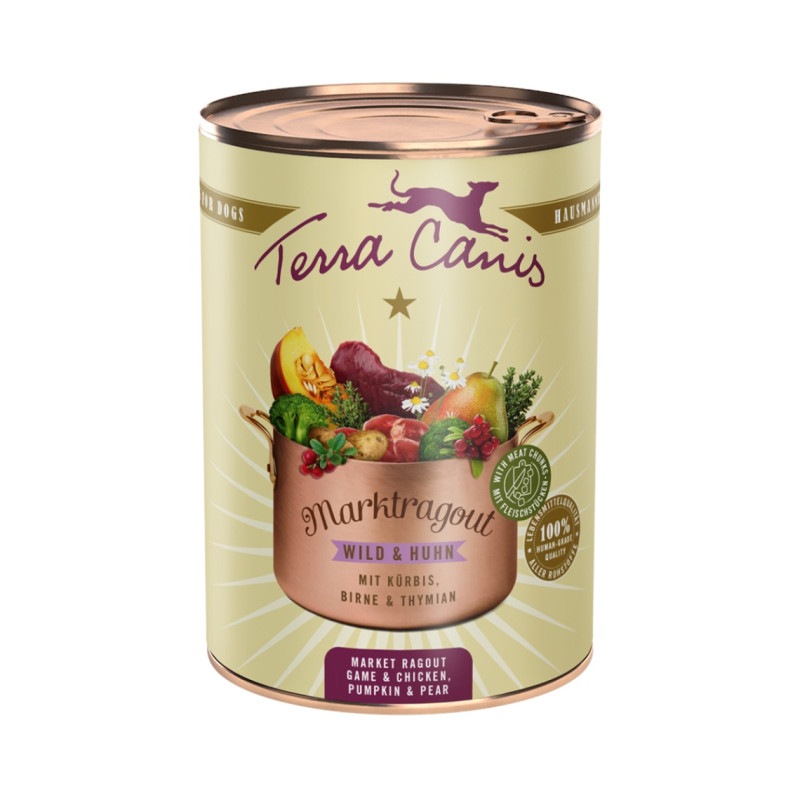 Terra Canis ���� �ɥå��ա��� �ƥ饫�˥� �ޡ����åȥ饰�� ������������ [385g] ŷ����ʬ100% ̵ź�� dog visions