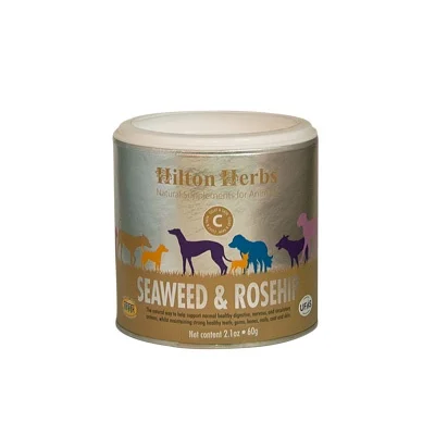 ڤ󤻾ʡ  ץ Hilton Herbs ҥȥϡ ɡҥå Seaweed & Rosehip ʴ [60g] ŷʬ100% ̵ź dog visions