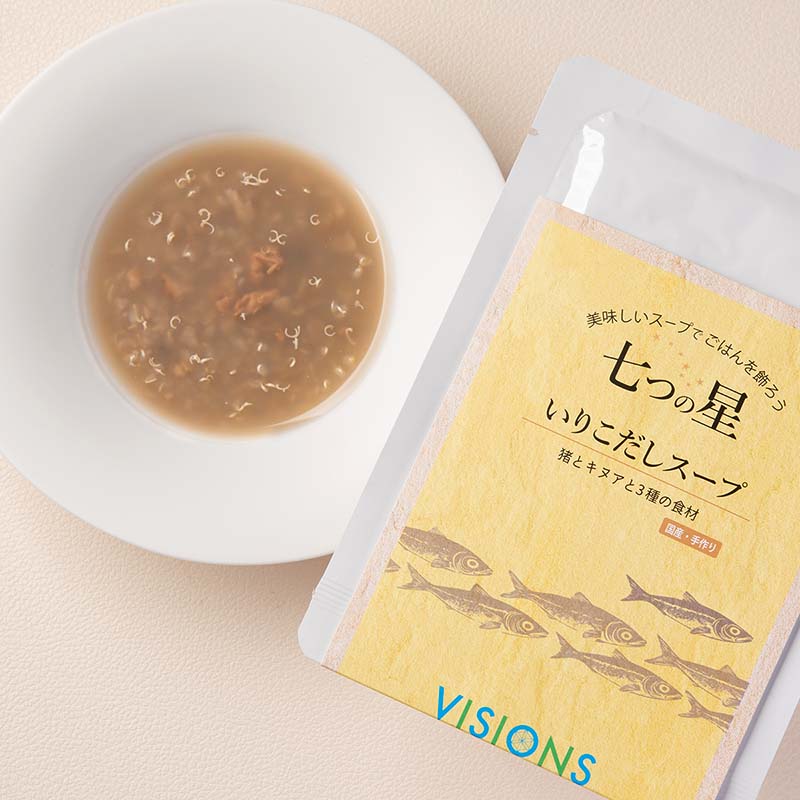 ドッグフード レトルトスープ 七つの星 いりこだしスープ [80g] 無添加