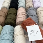 Stella Sea fibers  マクラメ糸 Amazon.co.jp: 【Stella Sea Fibers】マクラメカラーコード/糸 1