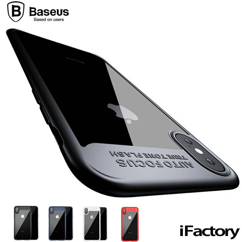 【正規品】Baseus iPhone X/Xs SuthinCase 透明PC+柔らかなTPU クリア衝撃防止 薄型