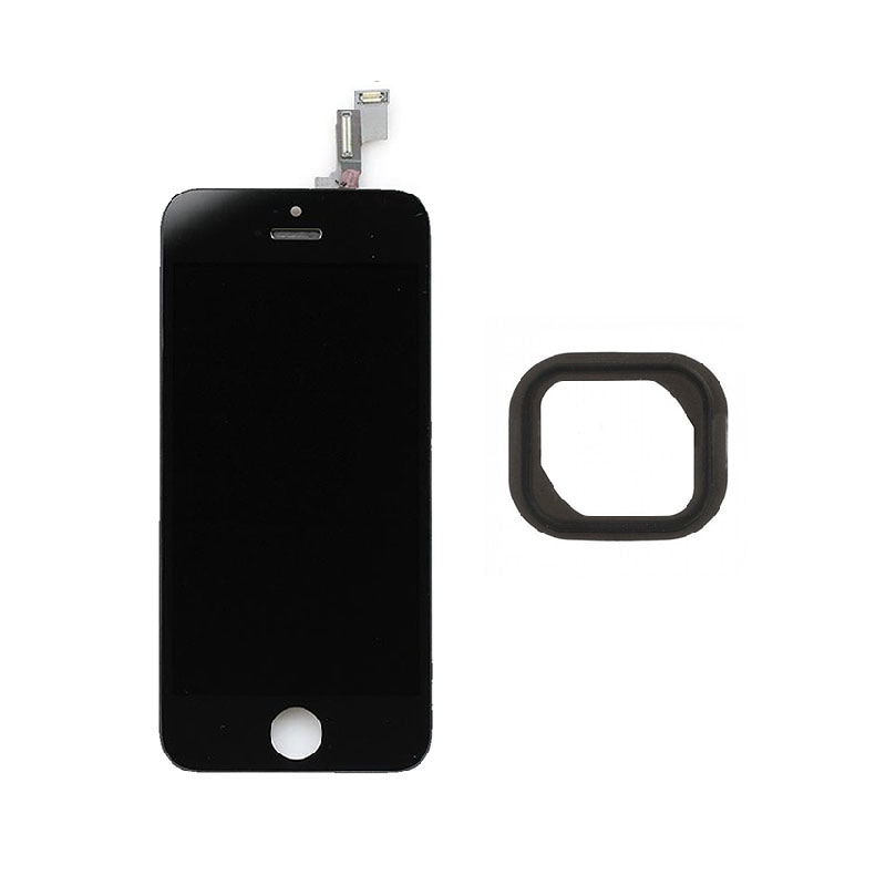 iPhone5S/SE（2016） 互換 液晶パネル タッチパネル ブラック