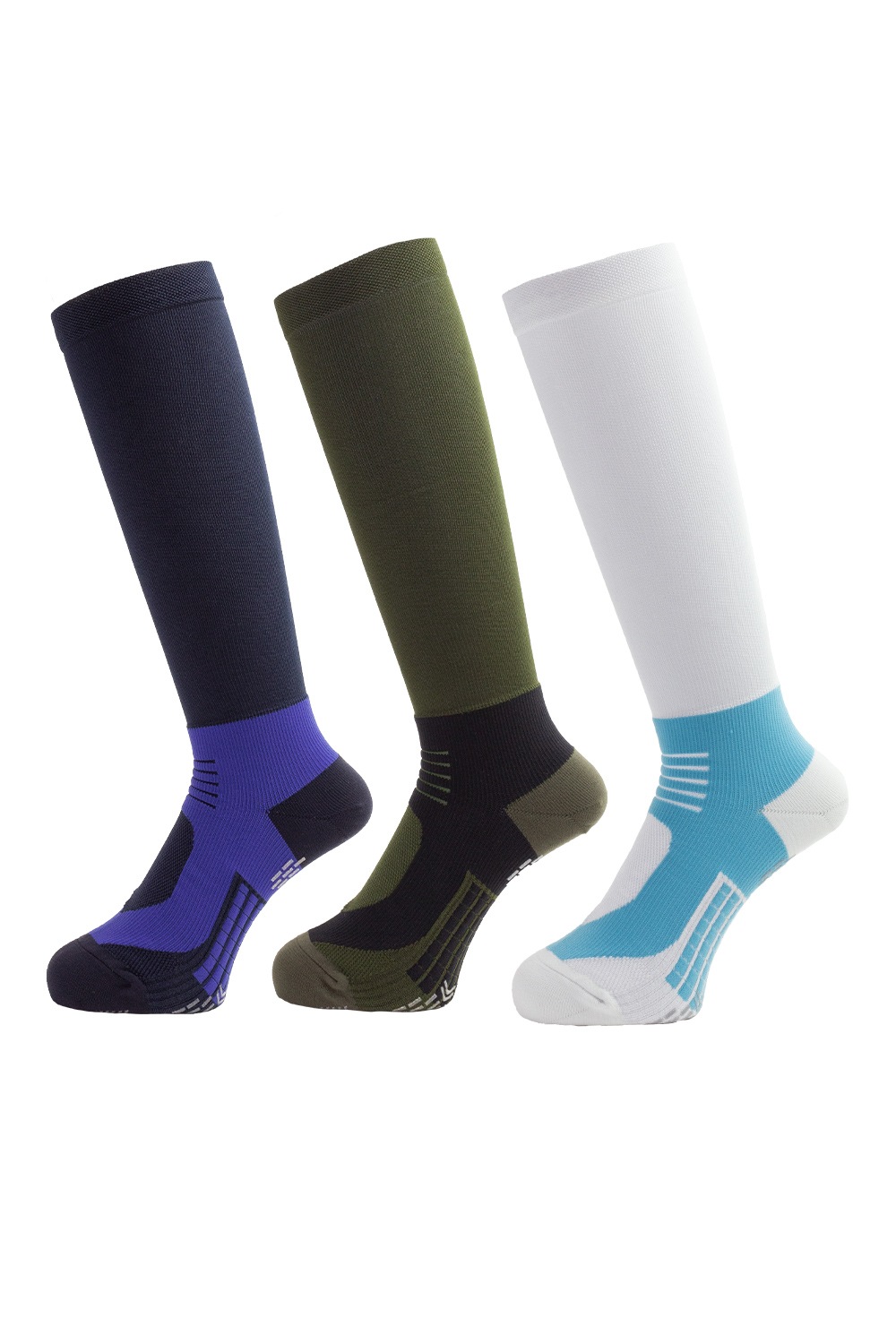 Runtage アスリートラウンドプロ 先丸タイプ ゴルフソックス ロング丈【単品購入の場合メール便対象商品です※代金引換不可】[M便 1/1]_IF37RR