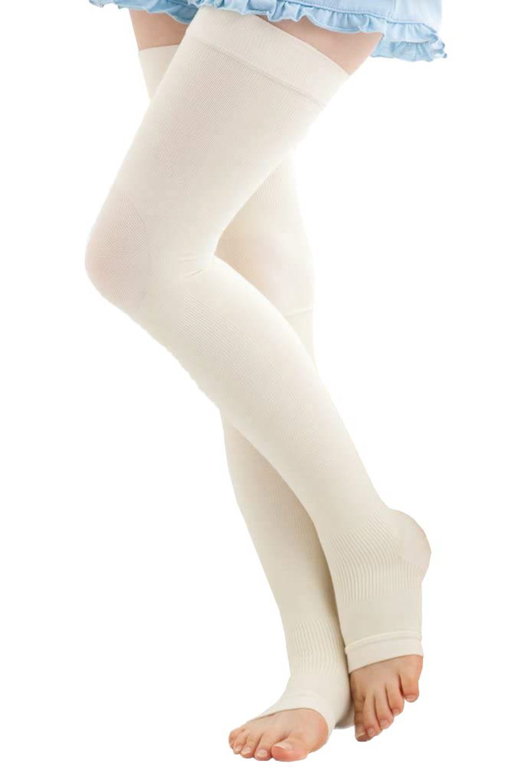 おやすみ着圧ソックス コットン １足単品(両足)【単品購入の場合メール便対象商品です※代金引換不可】[M便 1/1]_RSCH12