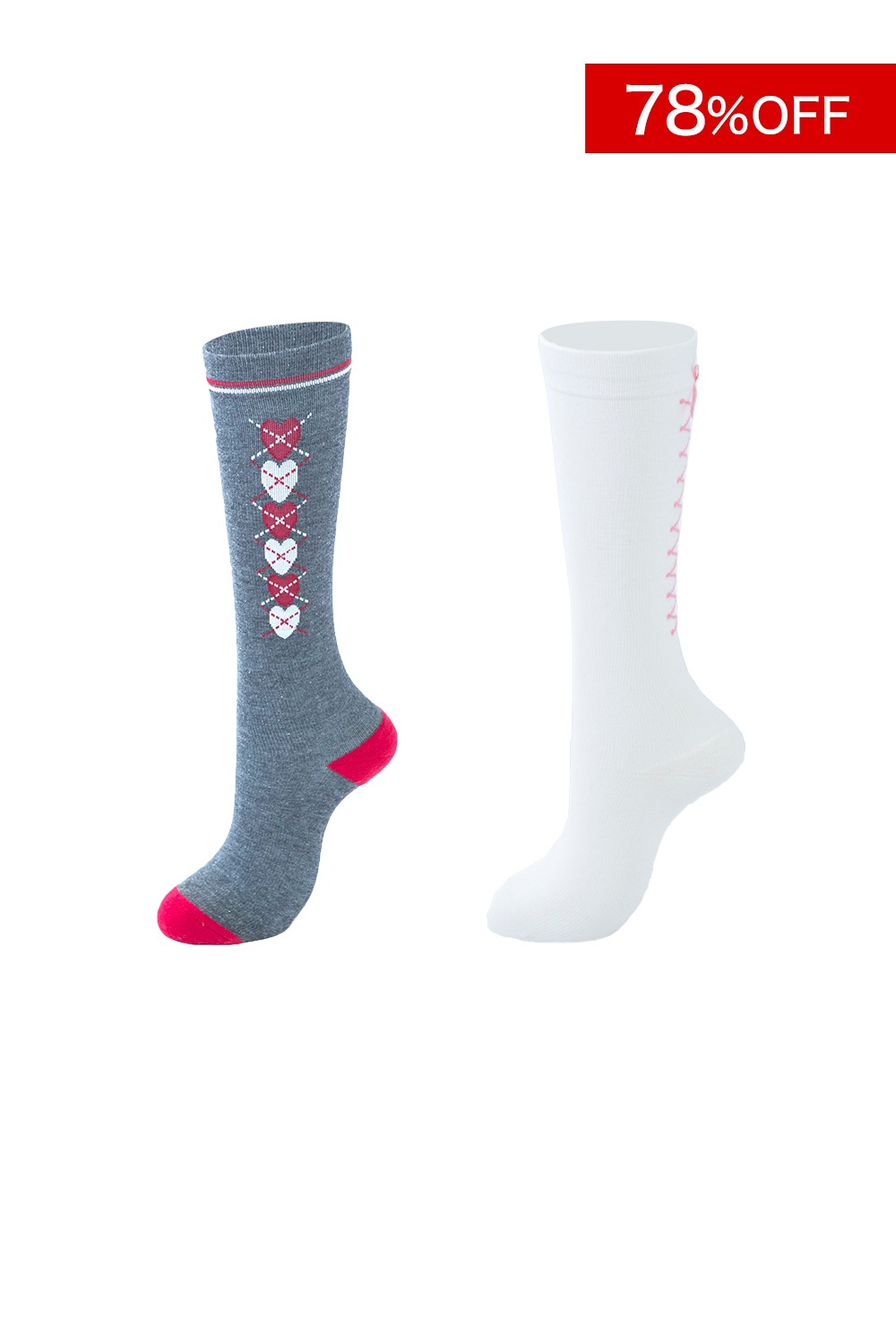 【78%OFF｜アウトレットSALE】EXANISTA エクサニスタゴルフ 着圧ハイソックス レディース_exa-gh