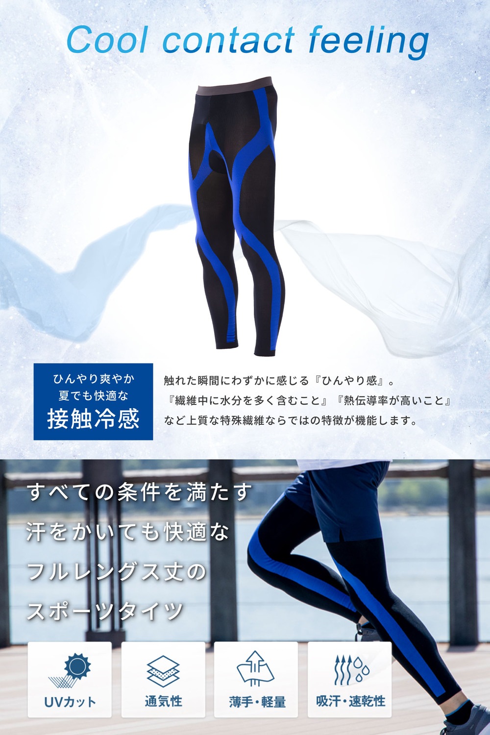 【3枚セット】Runtage アスリートランナーPRO version2 十分丈【送料無料】