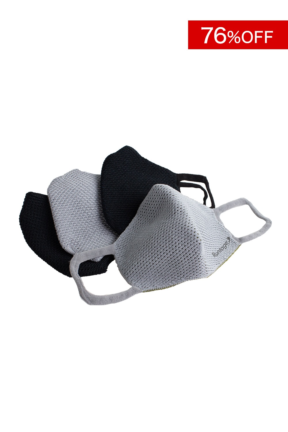 【76%OFF｜アウトレットSALE】Runtage メッシュマスク 単品購入の場合メール便対象商品です※代金引換不可】 [M便 1/1]_MASK-R01
