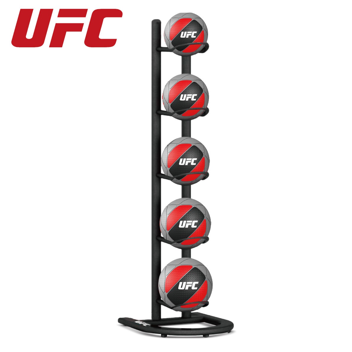 マルチボールツリー／ボールラック5個収納（UFC-MDRK-6008）〈業務用