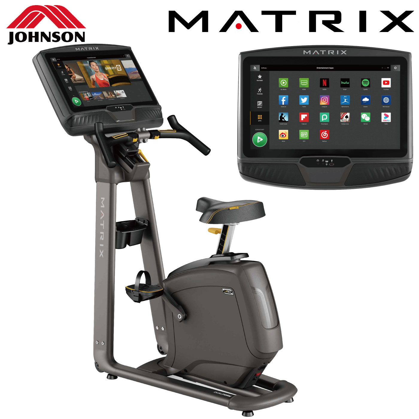 U50-XUR-V2｜家庭用・準業務用アップライトバイク（フィットネスバイク