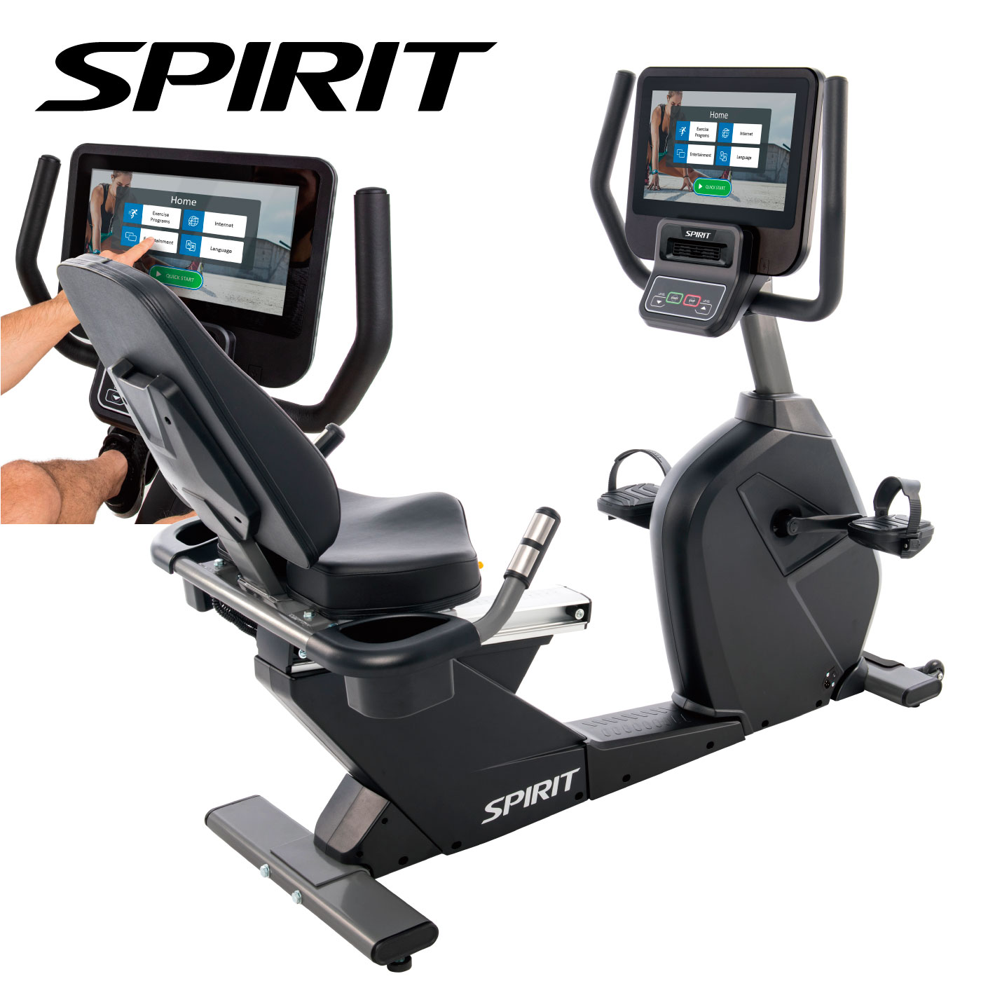cyclaceフィットネスバイクブラック Cyclace L-003B エクササイズ バイク ステーショナリー イン