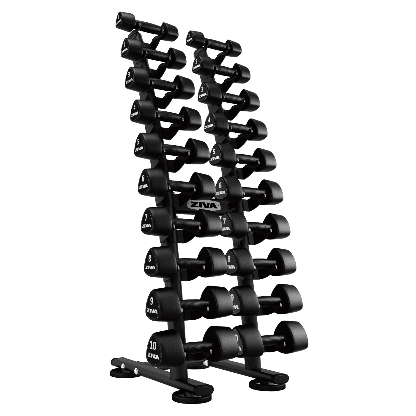 ST 1-10kg スタジオダンベルラック（10個収納）｜業務用ダンベル