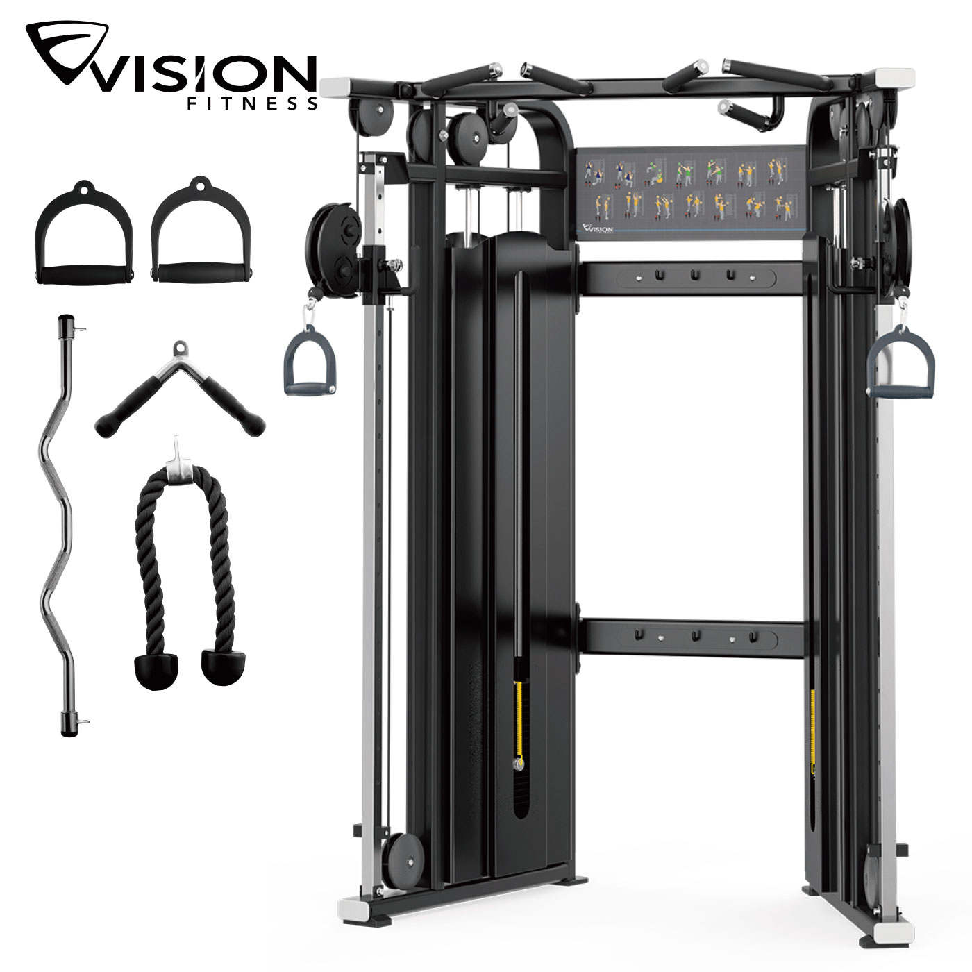 VST600-FT̳ѥե󥯥ʥȥ졼ʡڥ֥ޥ ȥޥۡVISION FITNESSӡԥ󥽥إ륹ƥåաڶڥȥ ܥǥᥤ β¤