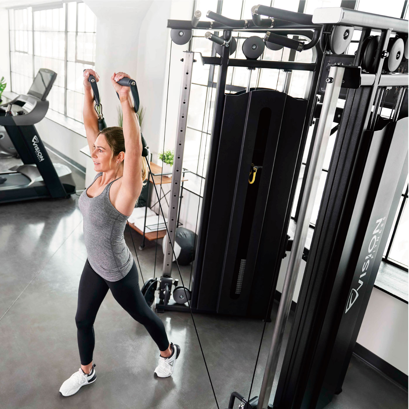 VST600-FT̳ѥե󥯥ʥȥ졼ʡڥ֥ޥ ȥޥۡVISION FITNESSӡԥ󥽥إ륹ƥåաڶڥȥ ܥǥᥤ β¤