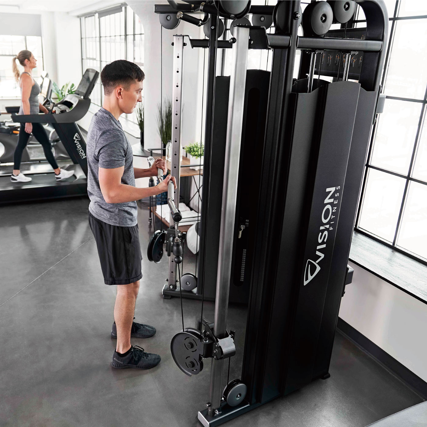 VST600-FT̳ѥե󥯥ʥȥ졼ʡڥ֥ޥ ȥޥۡVISION FITNESSӡԥ󥽥إ륹ƥåաڶڥȥ ܥǥᥤ β¤