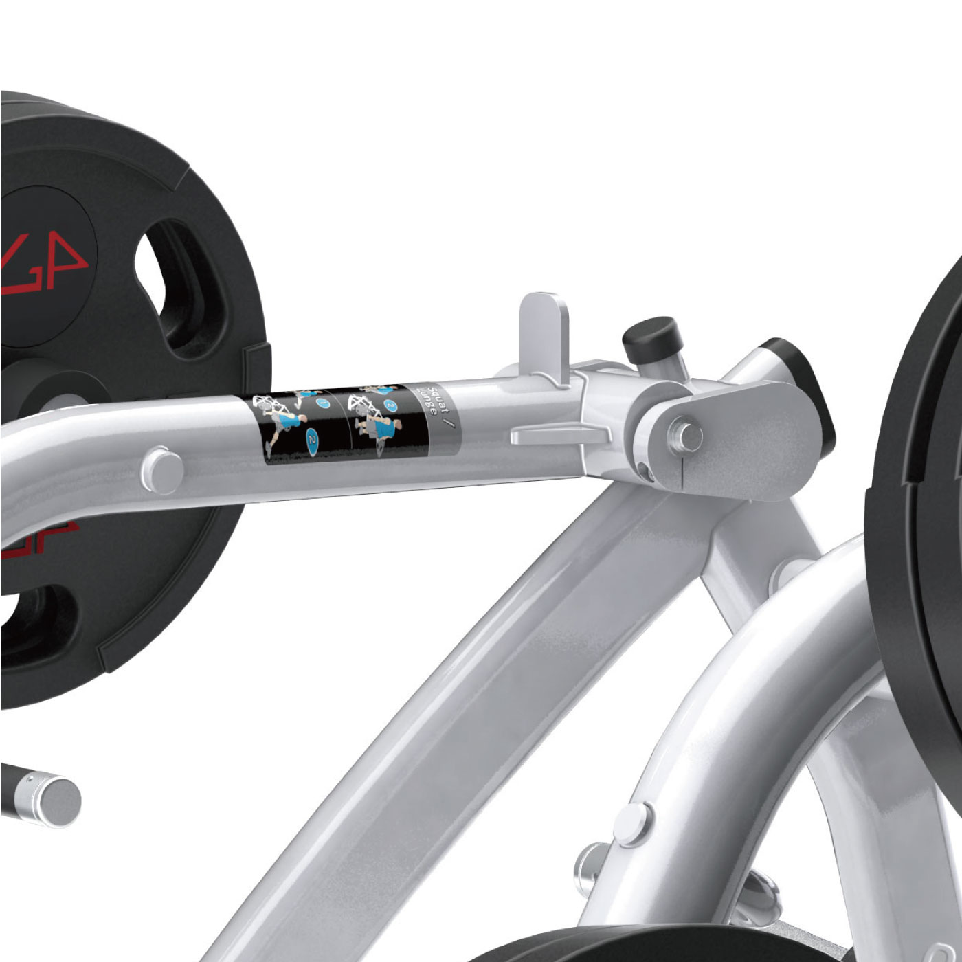 MG-PL79（スクワット／ランジ）〈MAGNUM〉｜業務用ストレングスマシン