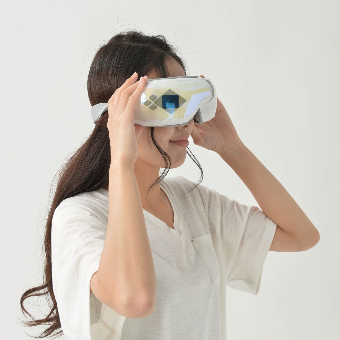 アイマッサージャー／ホットアイマスク（Eye Massager）《極