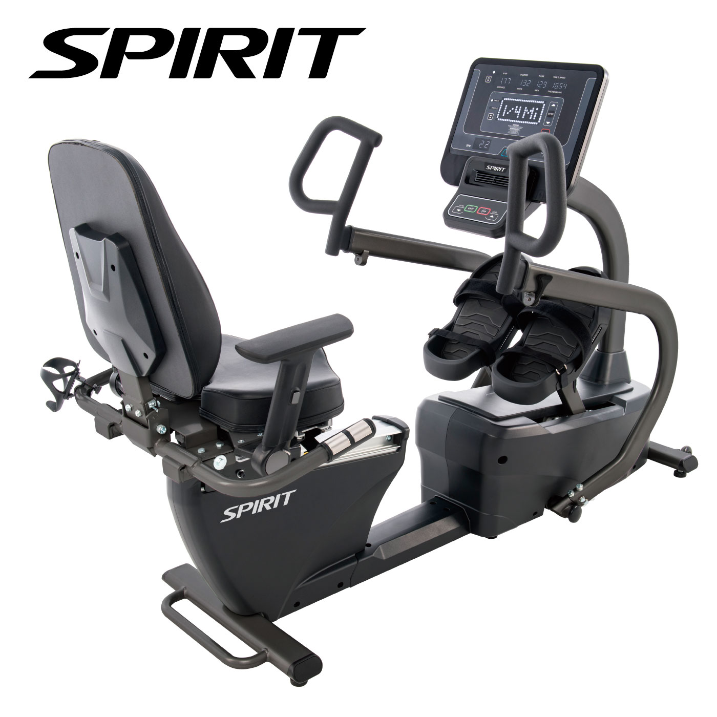 CRS800S�ܡ����̳�ѥꥫ��٥�ȥ��ƥåѡ��ڥ��ƥåױ�ư ��貼�豿ư�ޥ���ۡ�SPIRIT Fitness�ӡ�DYACO�ʥ����䥳�ˡաڵ�ǽ���� ��ϥӥ� ͭ���Ǳ�ư��