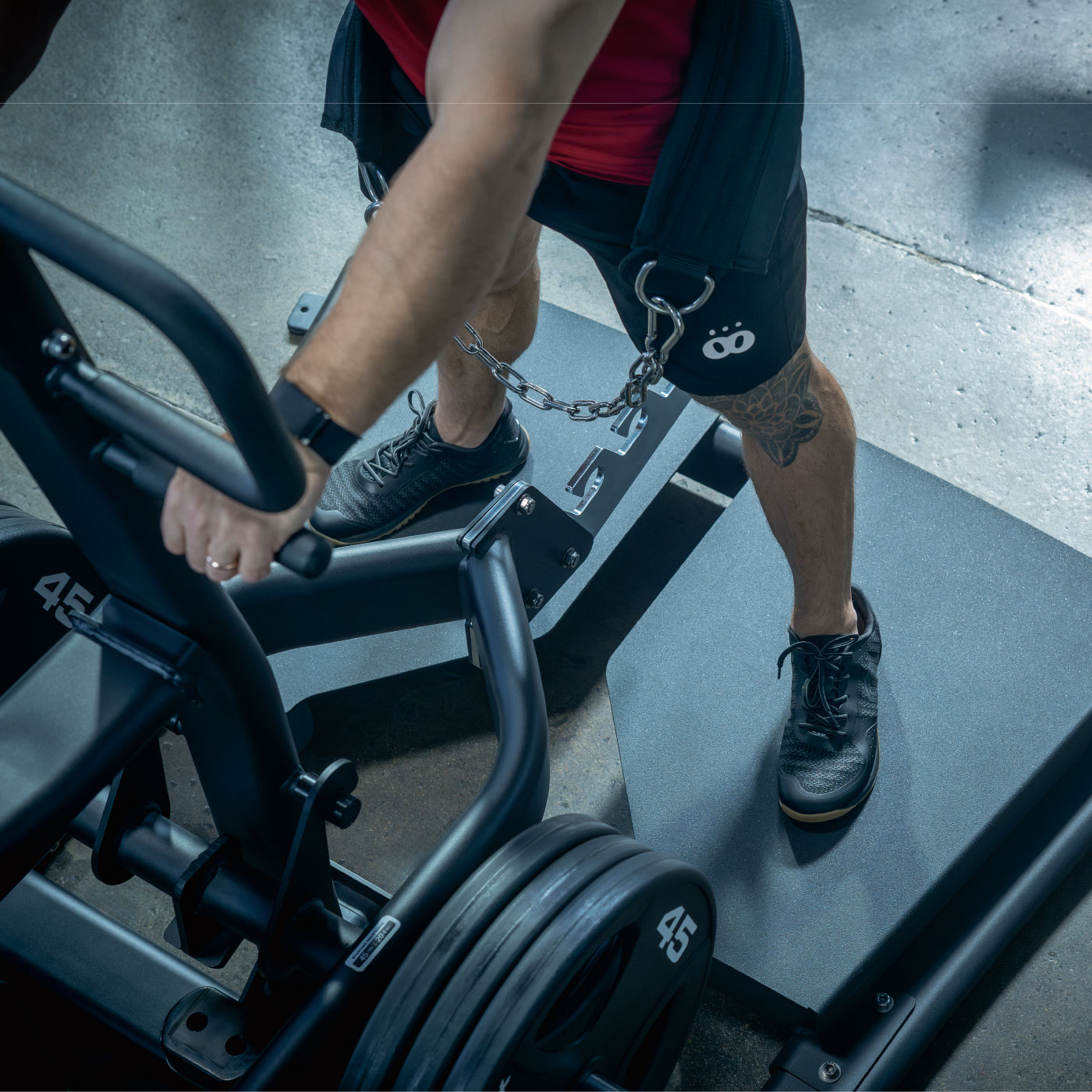 MG-PL81（ベルトスクワット）｜業務用プレートローデッド【プレート