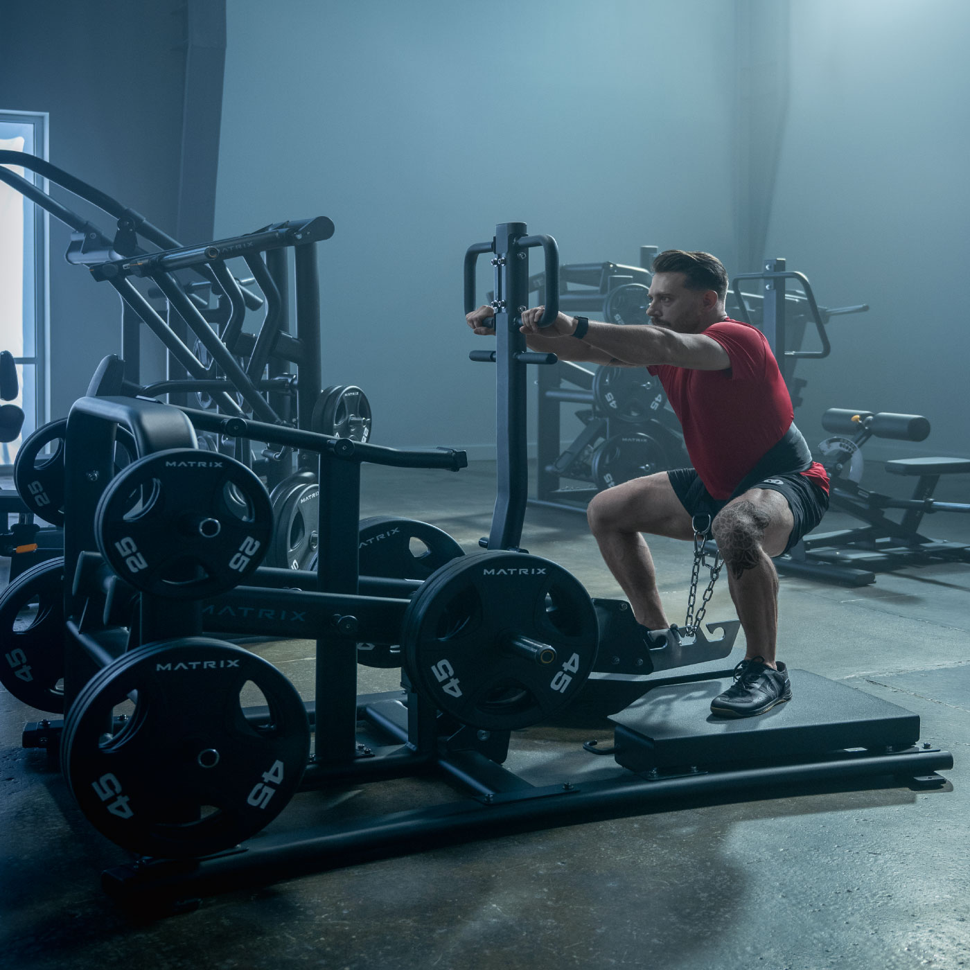 MG-PL81（ベルトスクワット）｜業務用プレートローデッド【プレート