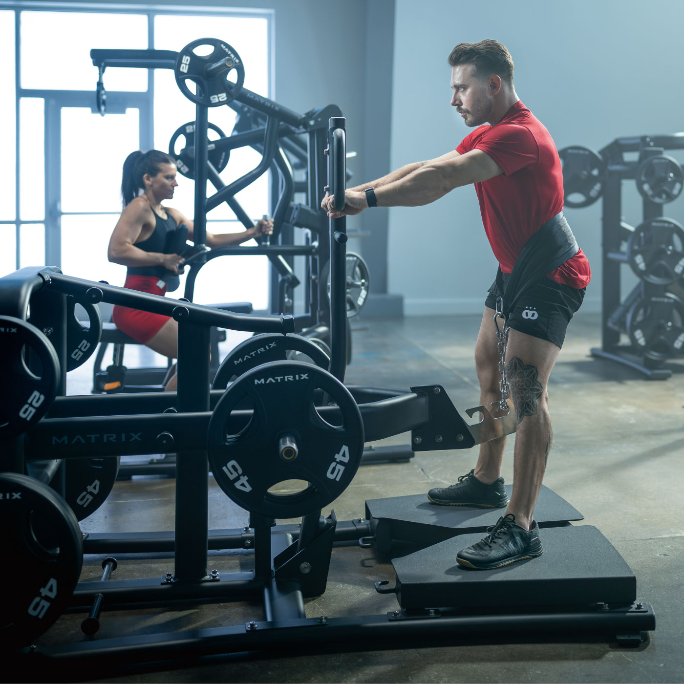 MG-PL81（ベルトスクワット）｜業務用プレートローデッド【プレート