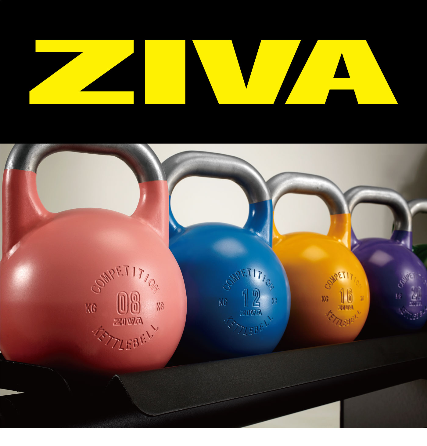 スチールコンペティション ケトルベル10個＋STケトルベルラックセット