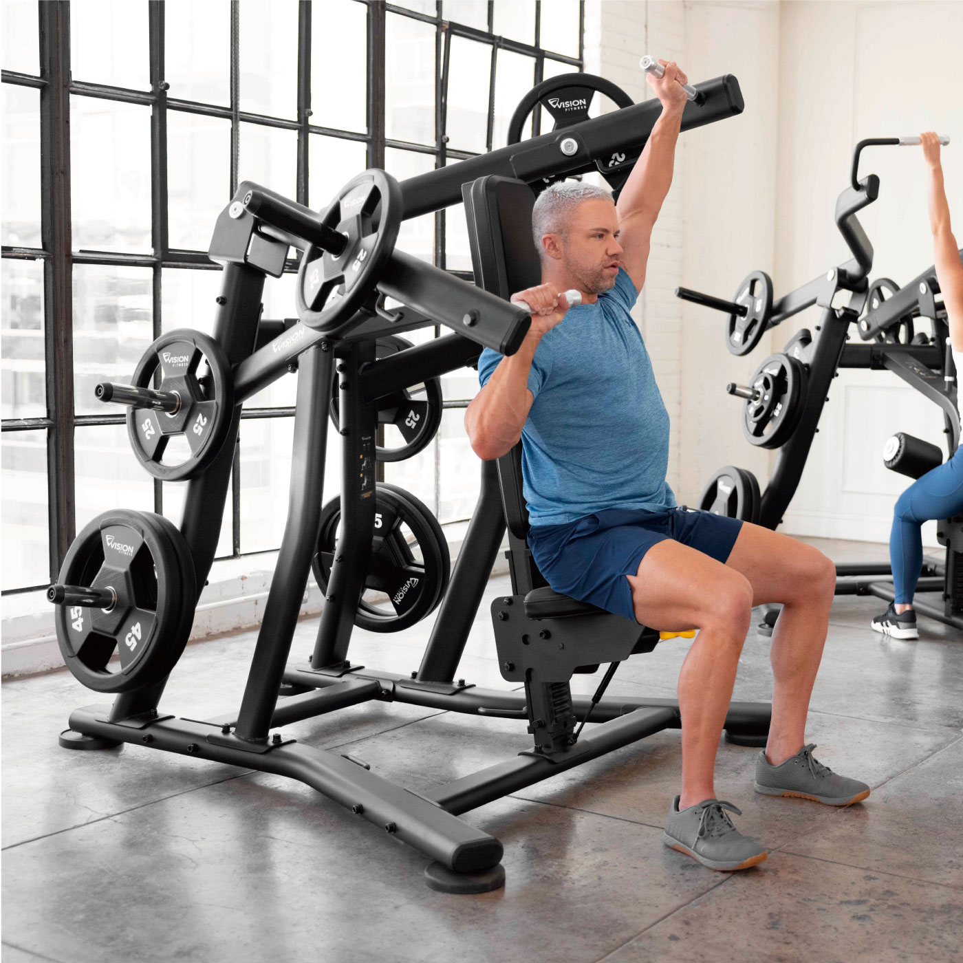 VST600-PL23（ショルダープレス）｜業務用プレートローディングマシン