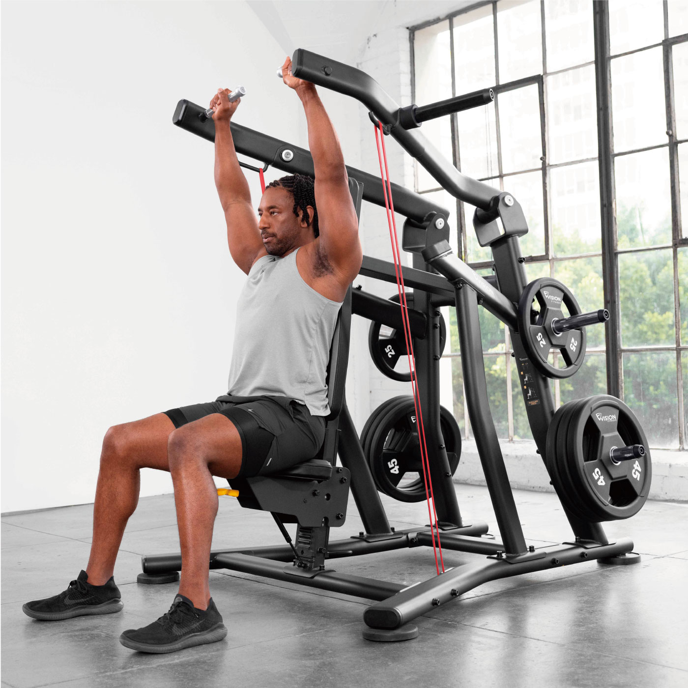 VST600-PL23（ショルダープレス）｜業務用プレートローディングマシン