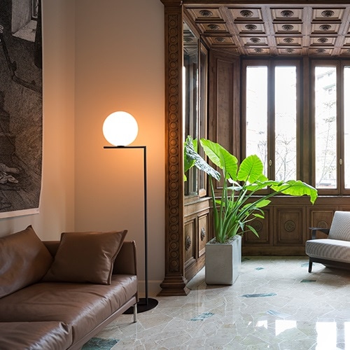正規品　FLOS IC LIGHT F1 ブラック FLOS（フロス）IC Lights F1 フロアライト ブラック | LIVING
