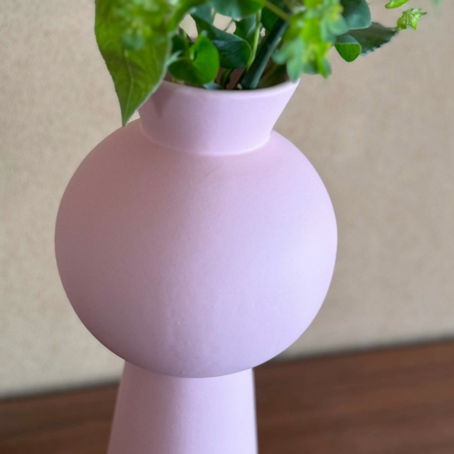 asca フラワーベース 花瓶 Asca Flower Vase Lightpink／セラミック